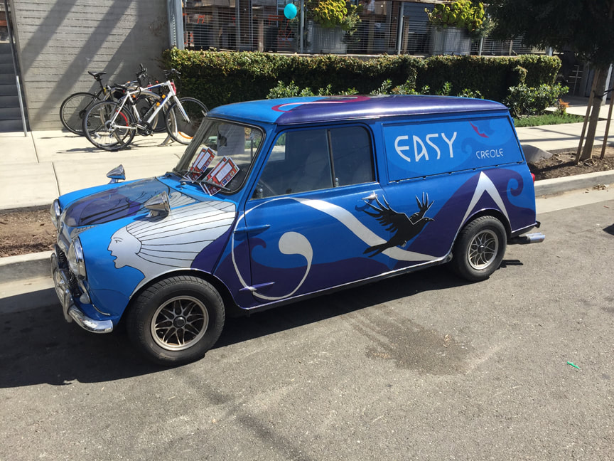 Easy Creole Art Car, Mini Austin Healy